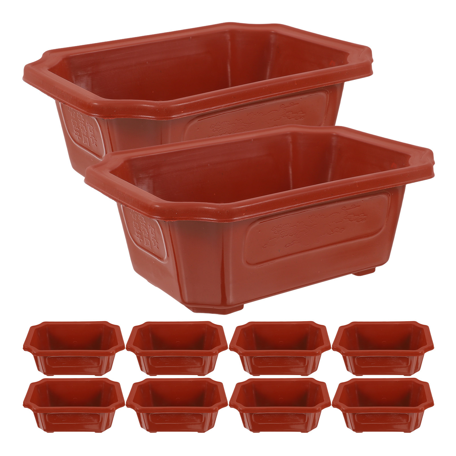 Training Pot Ceramic - 16 macetas de plástico con forma