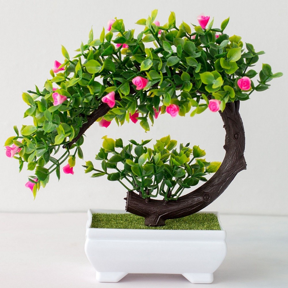 Planta Artificial en Maceta pa - Bonsai Garden Display reseña y precio