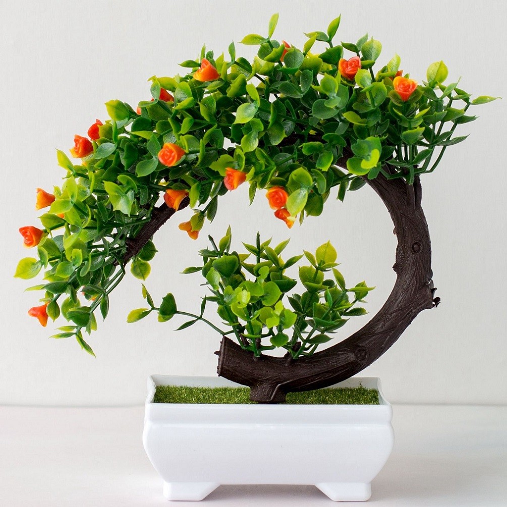 Planta Artificial en Maceta pa - Bonsai Garden Display reseña y precio