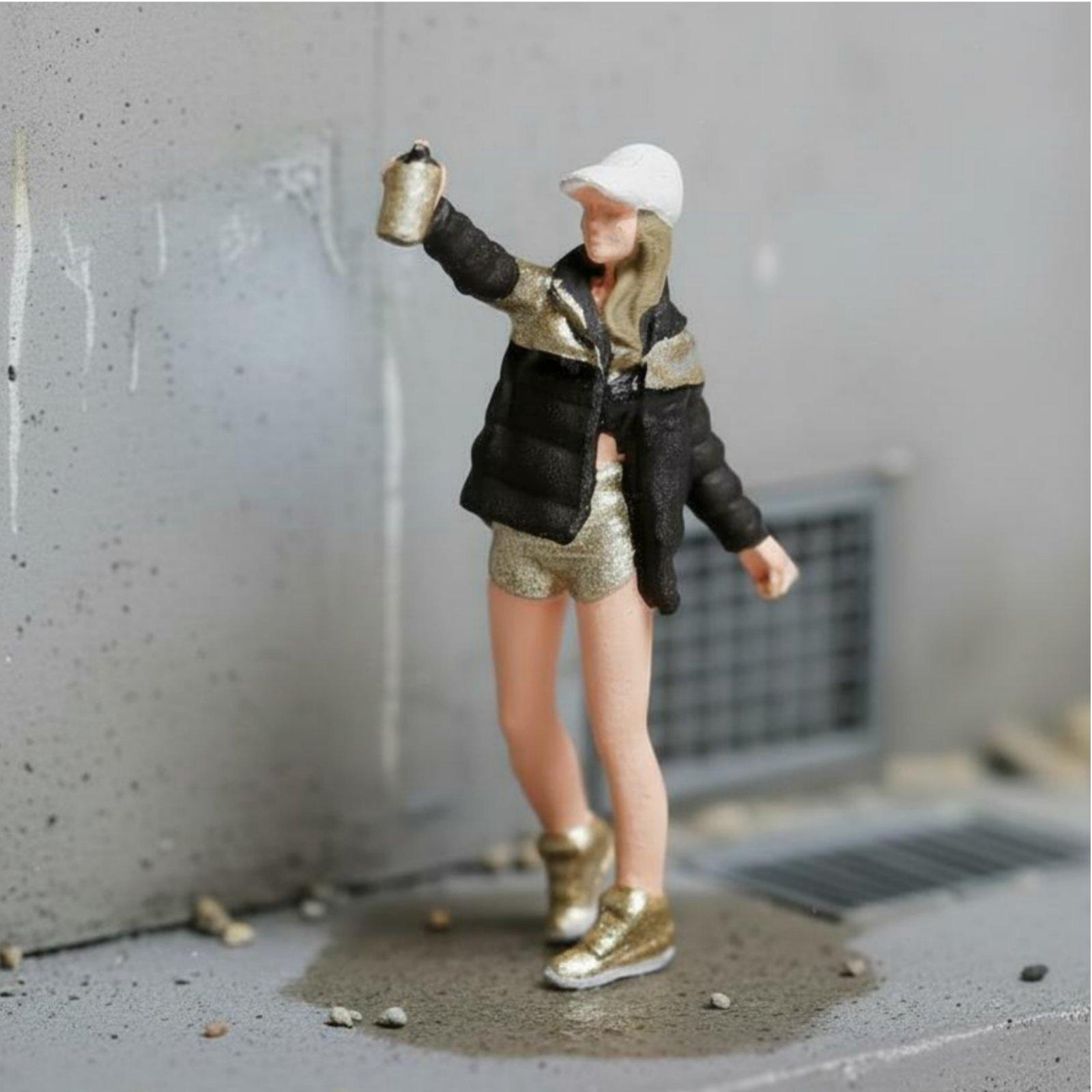 Figura de mujer de resina, esc - Bonsai Garden Display reseña y precio