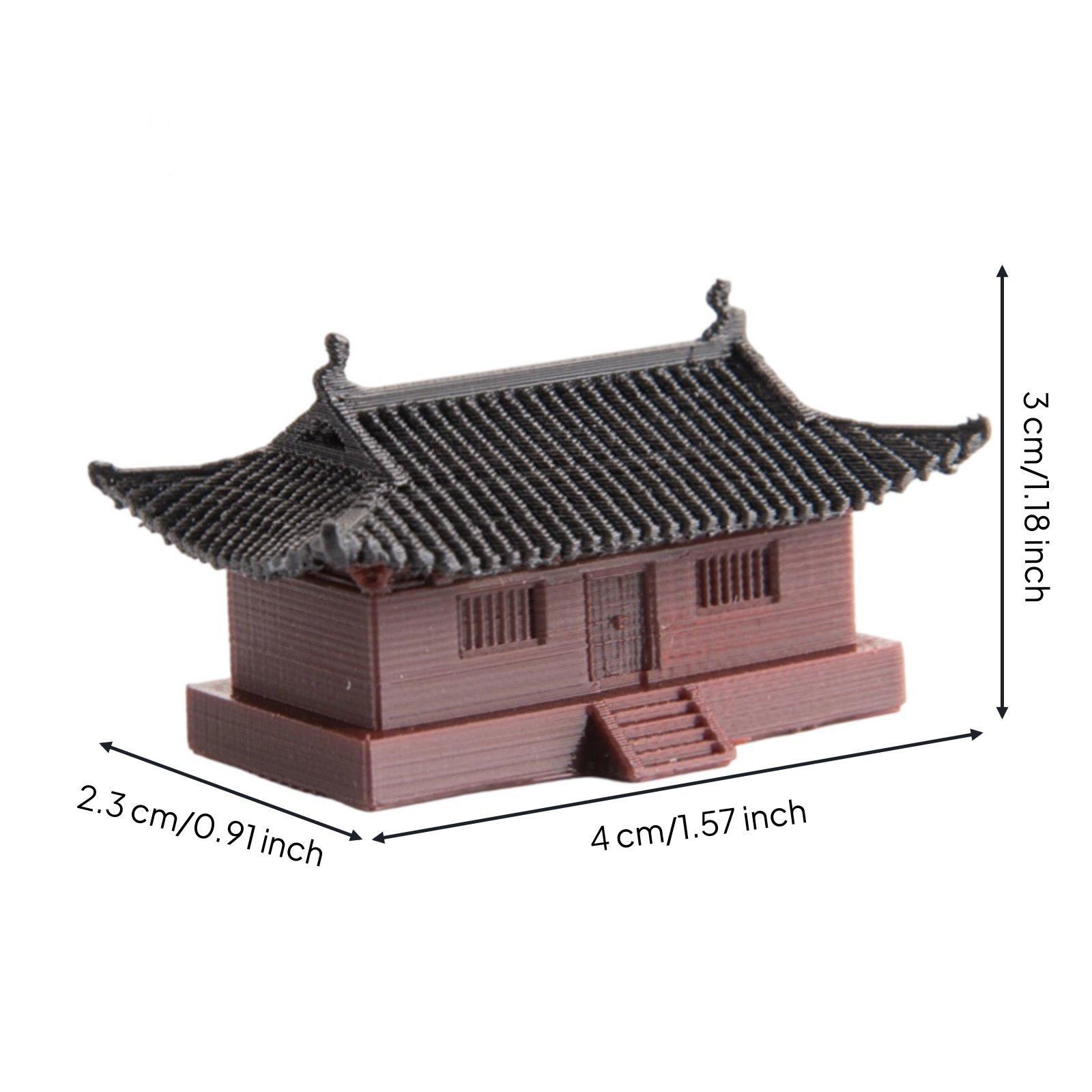 Figura de Casa de Resina Hecha - Bonsai Garden Display reseña y precio