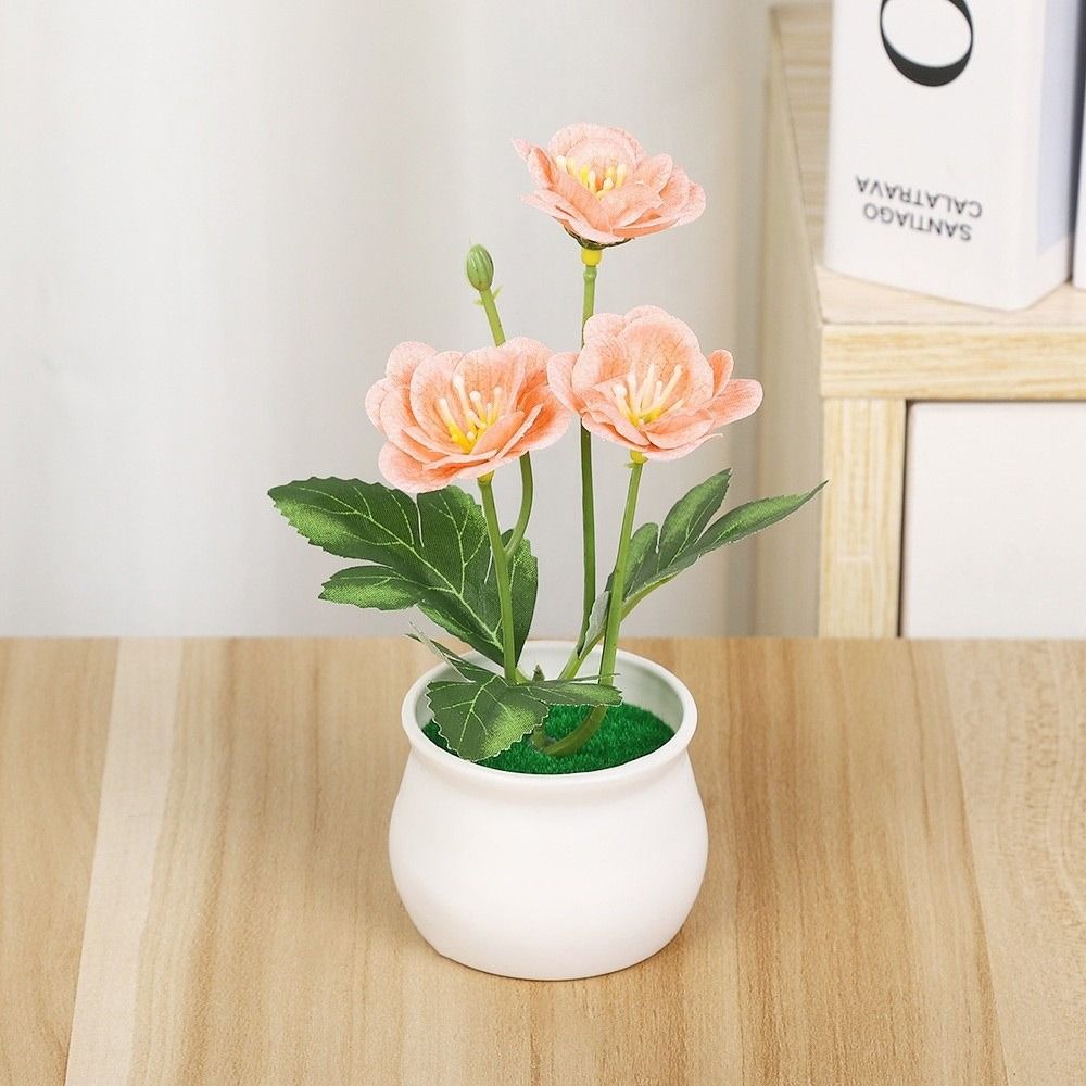 Planta Artificial de Flor de C - Bonsai Garden Display reseña y precio
