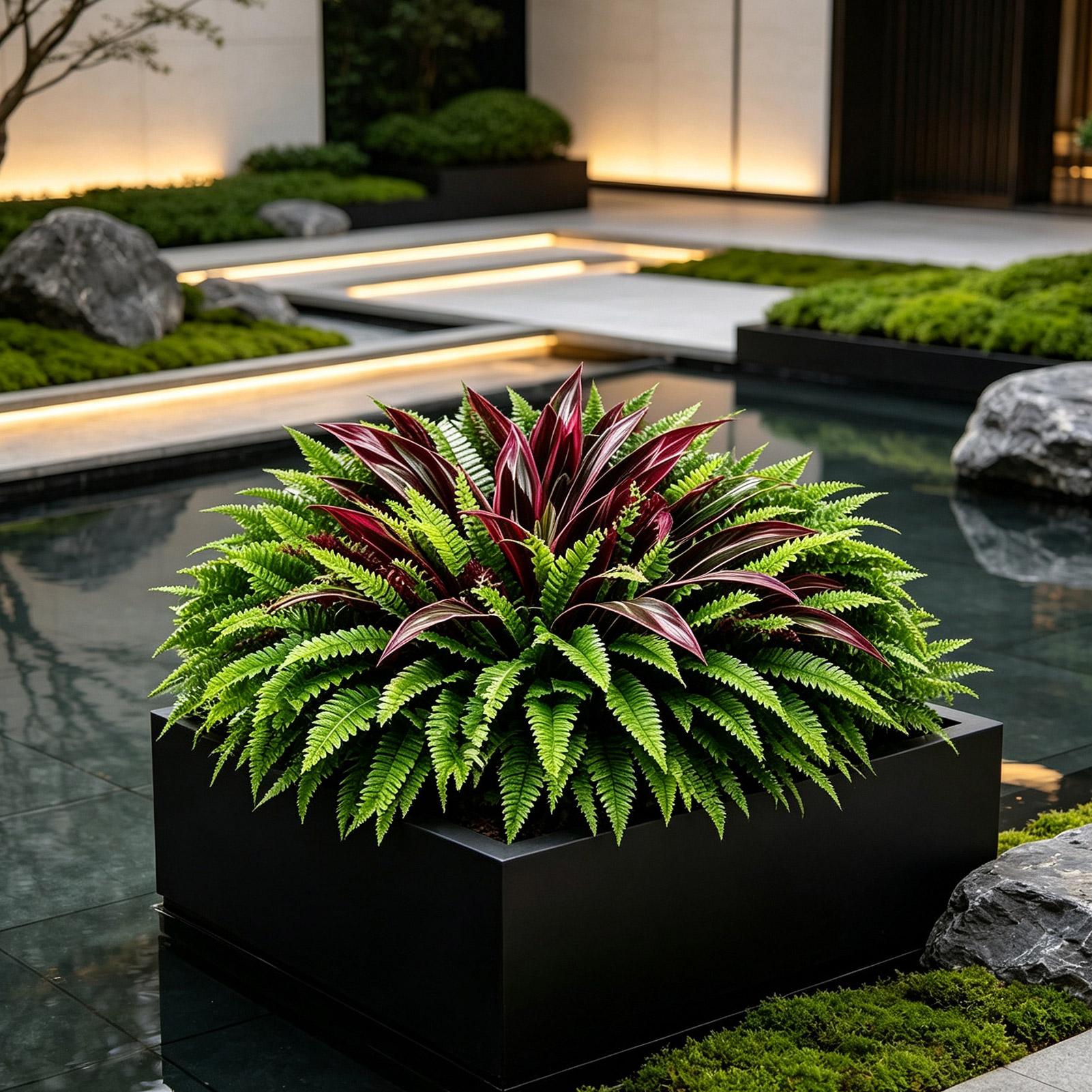 Falsas Helechos Resistentes a  - Bonsai Garden Restaurant reseña y precio