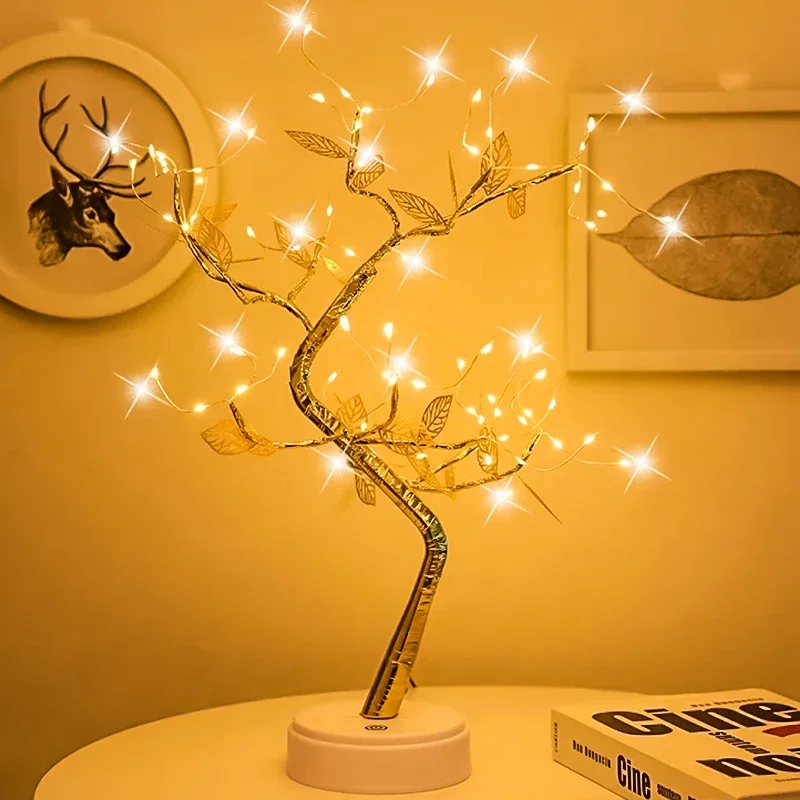 Lámpara LED con forma de árbol - Bonsai Garden In Dc reseña y precio